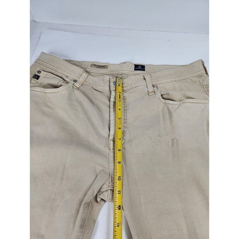Adriano Goldschmied AG The Protege Mens Jeans Sz 36x34‎ Tan Pants - Picture 8 of 16
